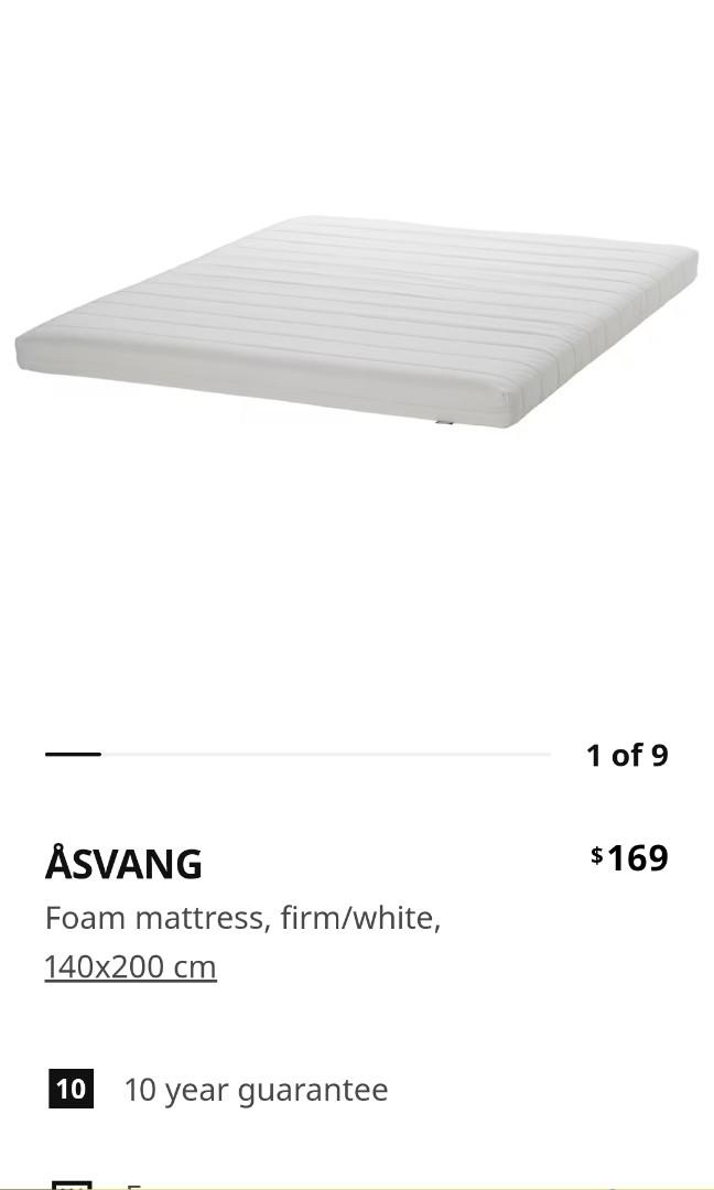 Brand new Ikea mattress, Furniture & Home Living, Furniture, Bed Frames