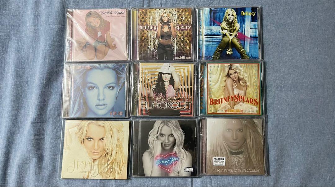 Britney Spears CDs, Hobbies & Toys, Music & Media, CDs & DVDs on Carousell