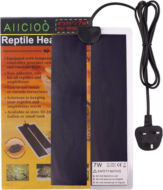 [C4287] AIICIOO Terrarium Heated Pads for Lizards Vivarium Heat Pads
