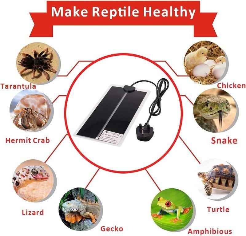 [C4287] AIICIOO Terrarium Heated Pads for Lizards Vivarium Heat Pads