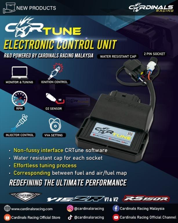 Cardinals Racing ECU Electronic control Unit for Yamaha Sniper 155 ...