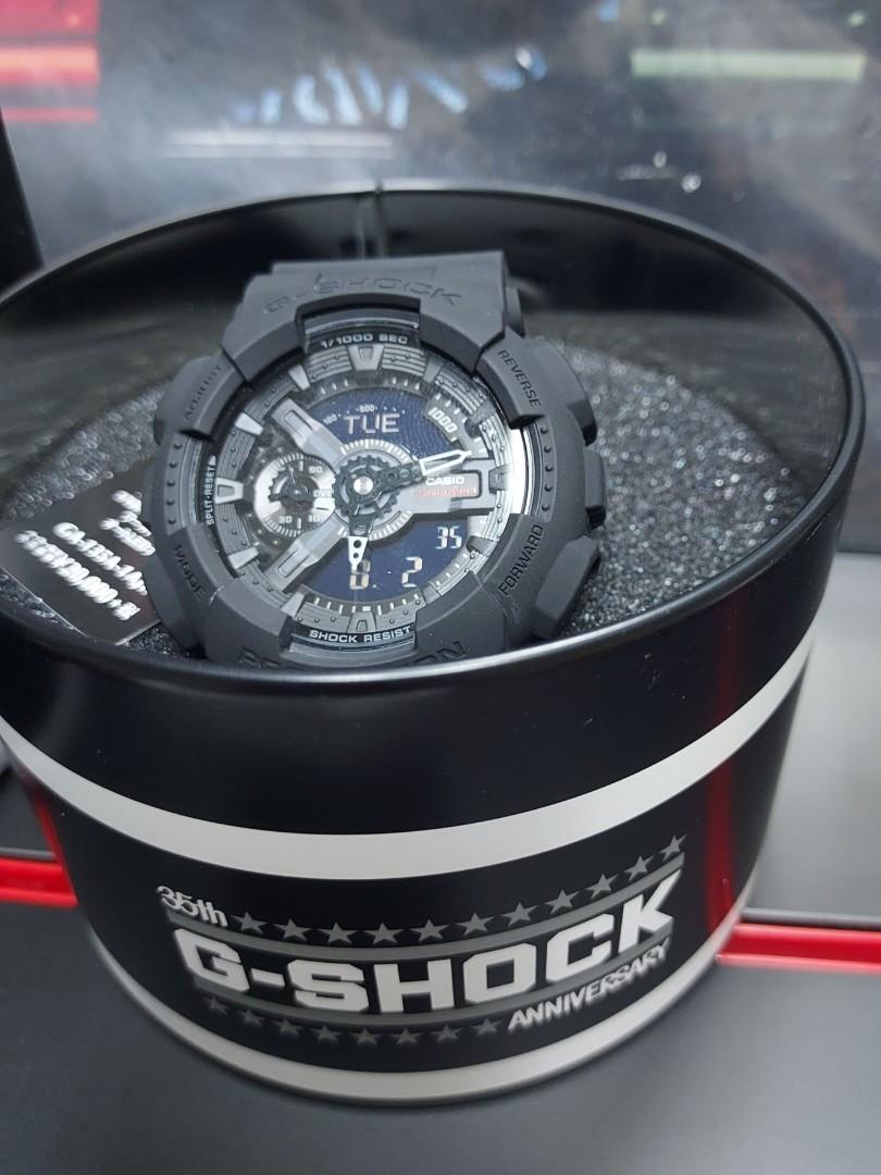 Casio G-Shock GA-135-1AJR, 35週年特別版(日本版), 男裝, 手錶及配件