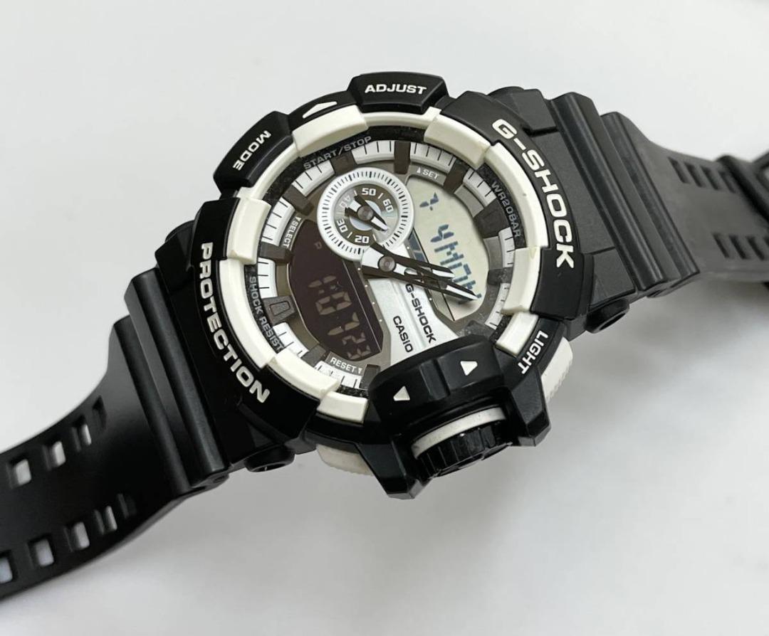 Casio G-Shock GA-400 (5398) Black & White, Men's Fashion, Watches