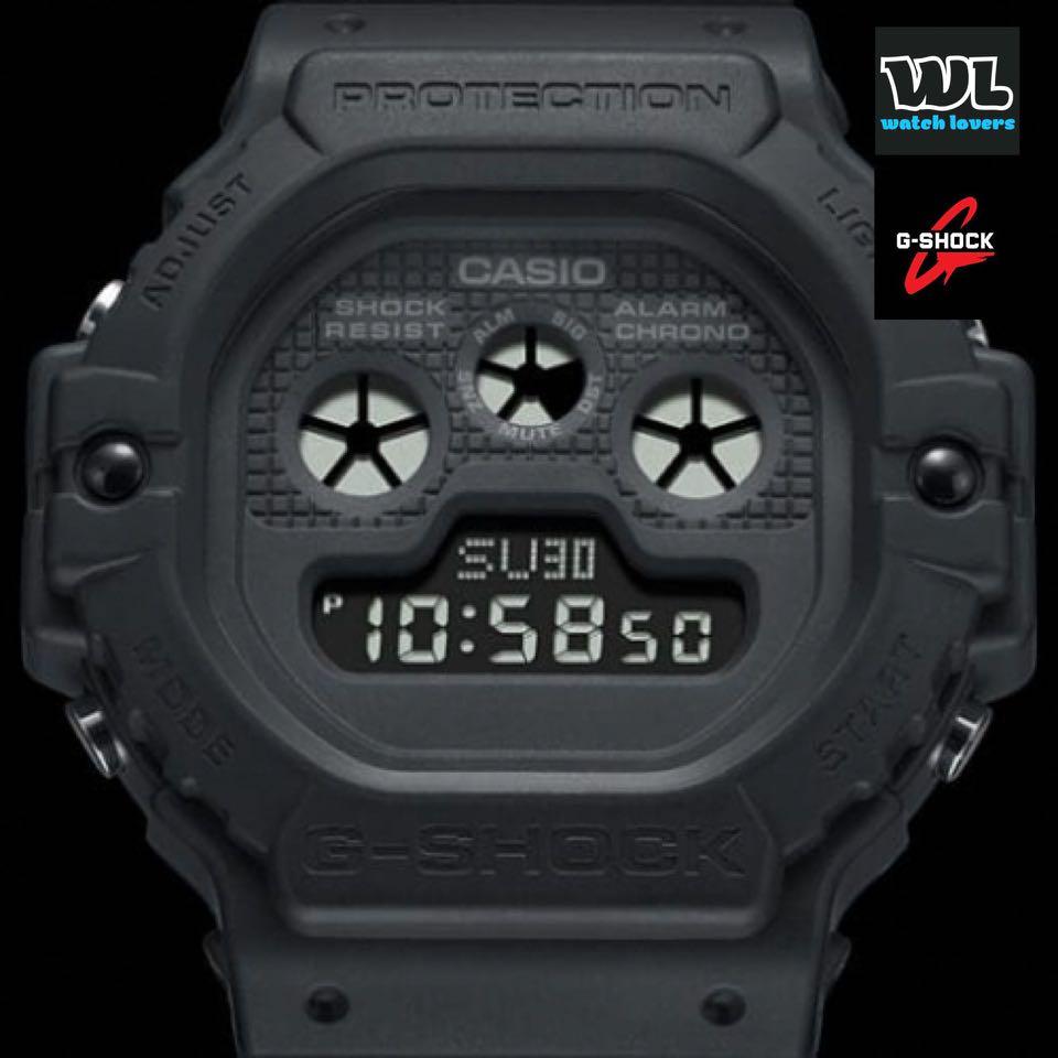 Casio G Shock Special Color Models Neoclassic Matte Black Resin