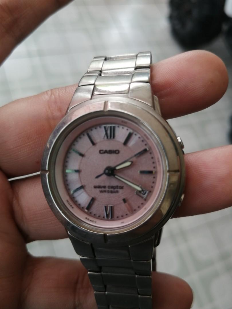 Casio wave sales ceptor women's watches