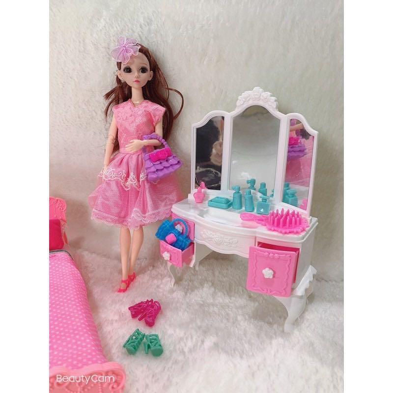 Barbie doll makeup room new arrivals