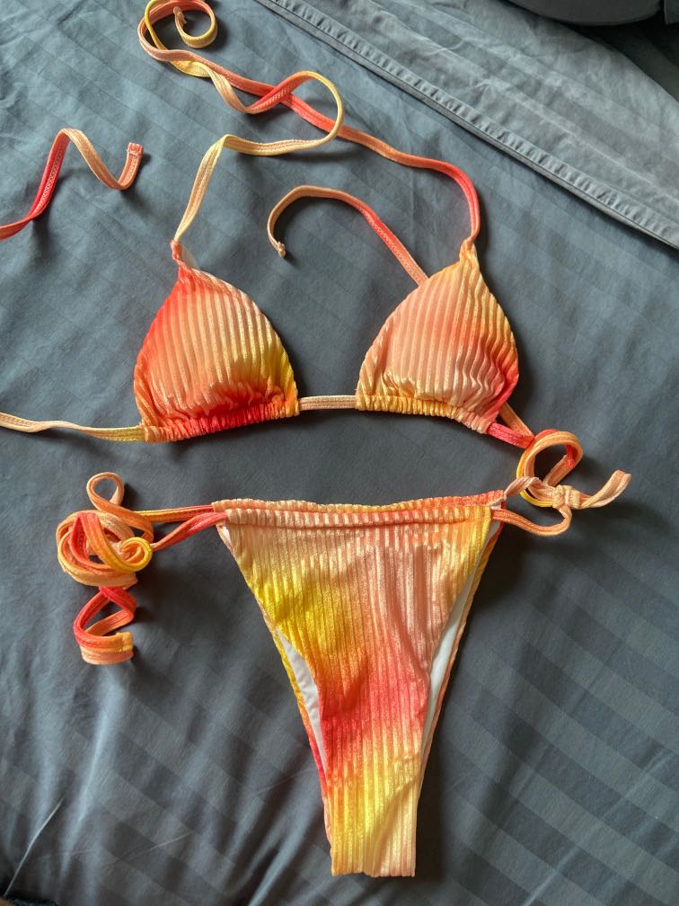 Cider bikini, Women's Fashion, Swimwear, Bikinis & Swimsuits on Carousell