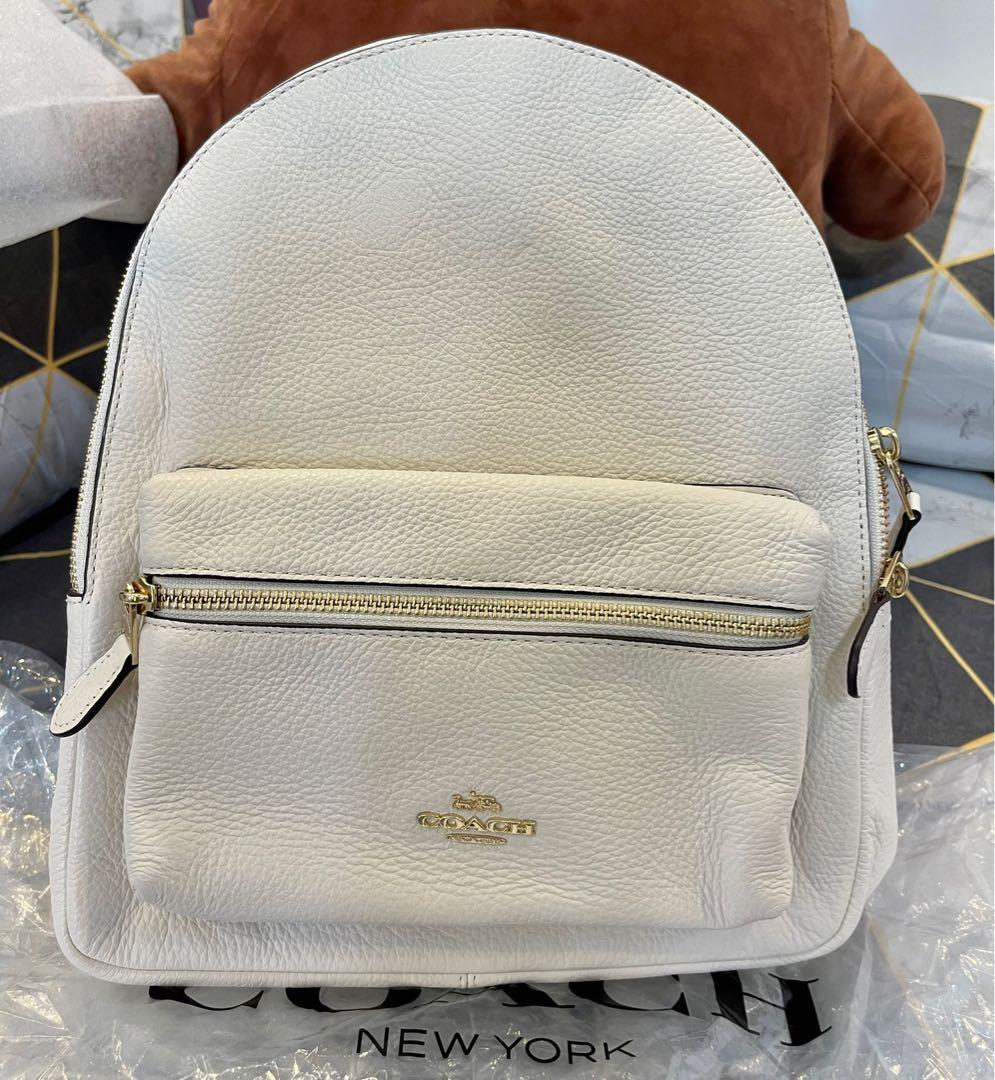 Medium charlie backpack sale coach