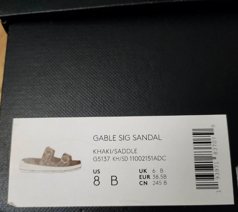 Coach Sandals, Women's Fashion, Footwear, Sandals on Carousell