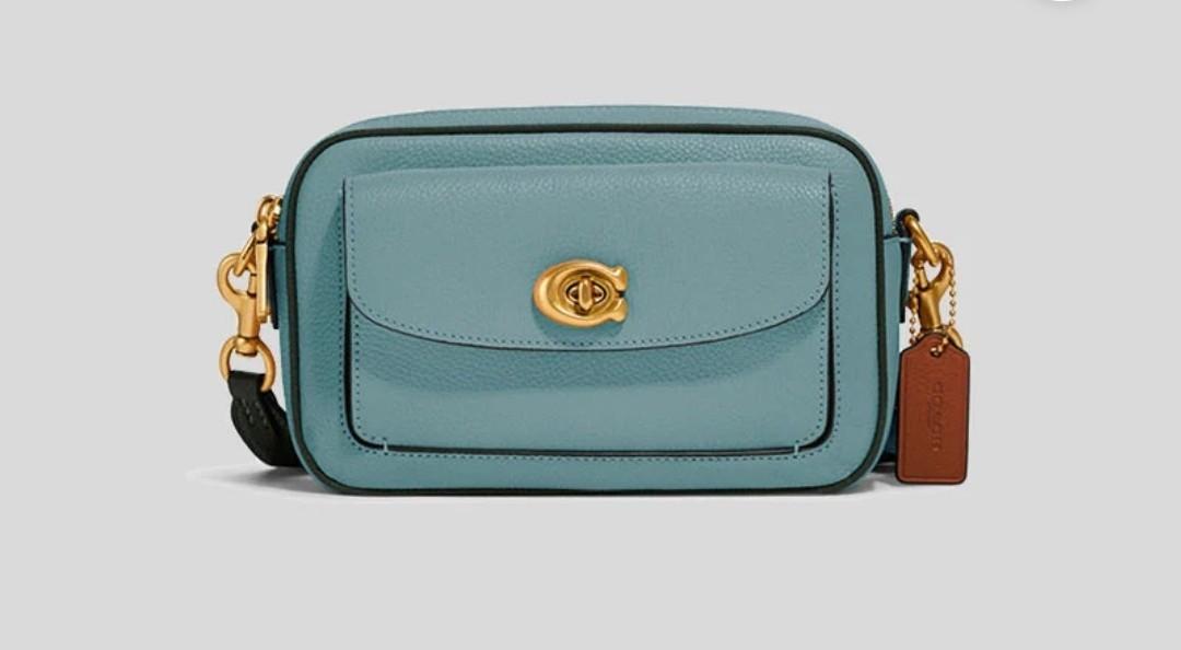 Coach camera bag sage store