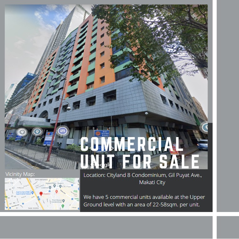 COMMERCIAL CONDO UNIT FOR SALE, Property, For Sale, Commercial on Carousell
