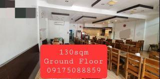 Commercial Space For Rent 130sqm Ground Floor