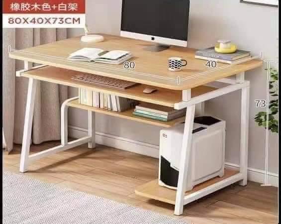 Pc Table With Cpu Rack COMPUTER TABLE WITH CPU RACK, Furniture & Home Living, Furniture ...