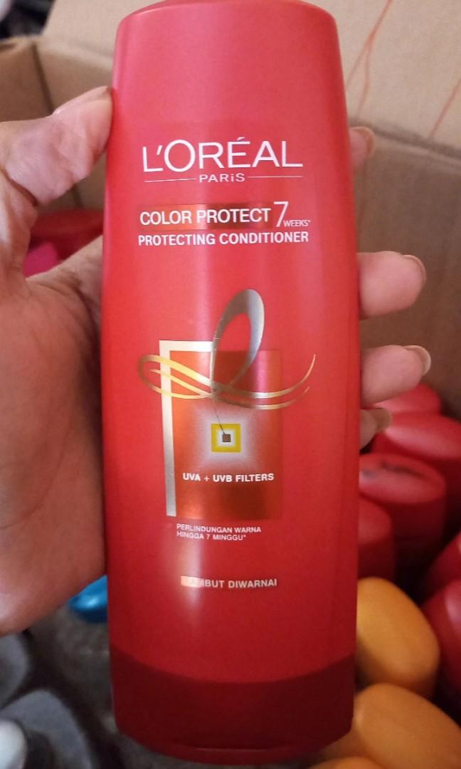Conditioner Loreal Elseve colour protect, Kesehatan & Kecantikan