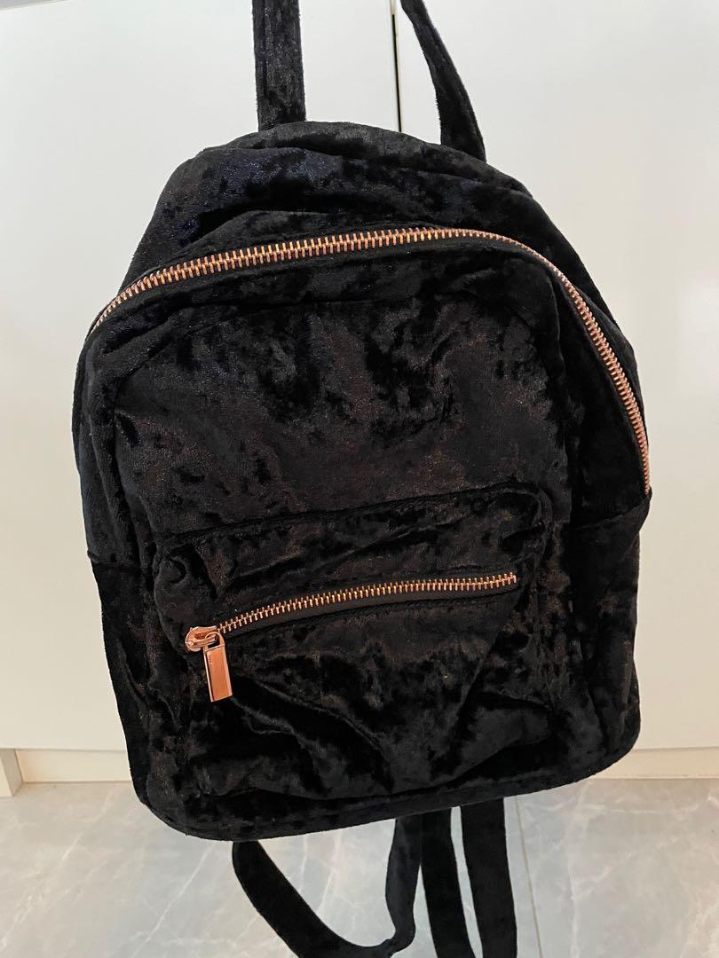 Mini backpack cotton on top