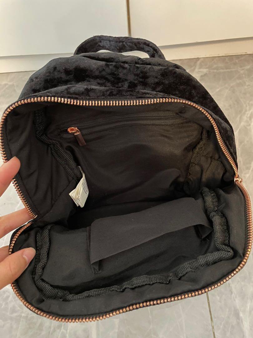 Cotton on rubi mini backpack black velvet