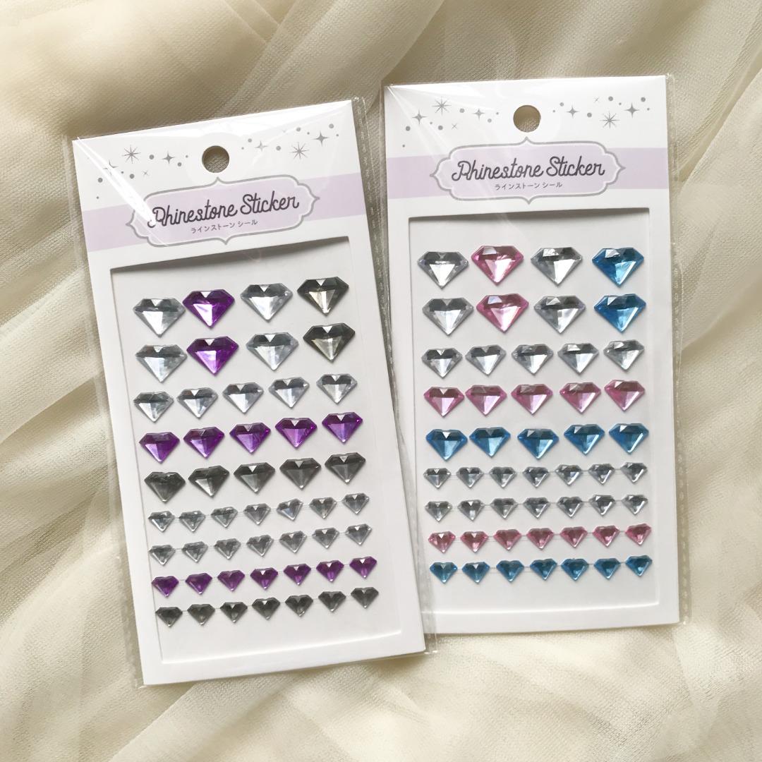 [DAISO JAPAN] Deco / Pearl / Crystal Stickers (Category: Craft Supplies & Tools) located in Pasig City. Submitted by nabeshoppiroll (Listing ID 1176428242, Image 1). Description: [Authentic] DAISO Japan Deco Stickers - perfect/recommended for toploaders deco - directly imported from Japan MOP: GCash/Bank transfer (BPI, CIMB, SecBank) MOD: Flash or SDD.