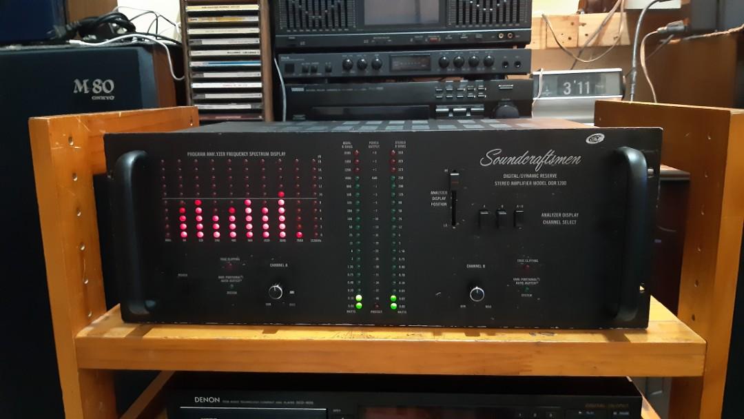 Ddr 1200 soundcraftsmen power amp, Audio, Soundbars, Speakers ...