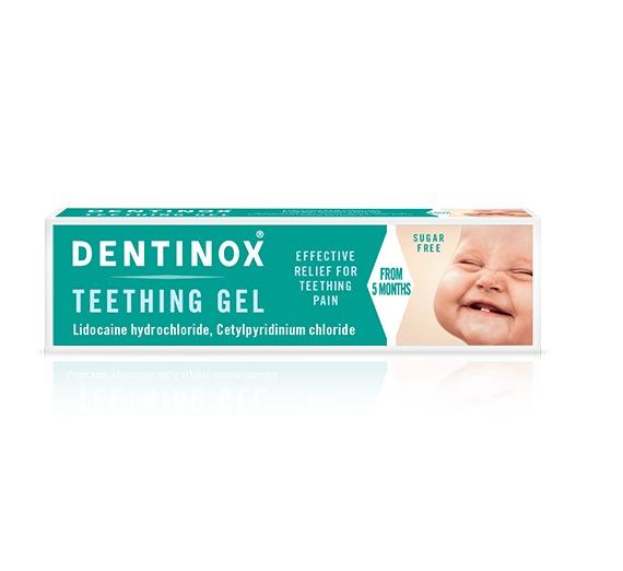 2 x Dentinox Infant Gum Sugar Free  From Birth-10g. 