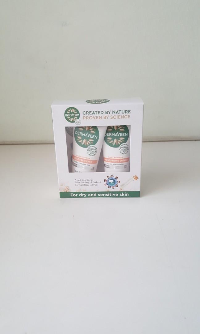DermaVeen Body Wash & Moisturizer For Dry & Sensitive Skin, Beauty