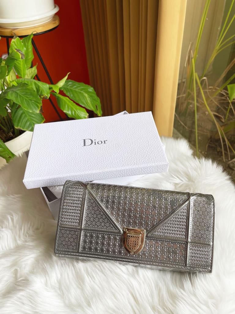 Dior clutch Silver