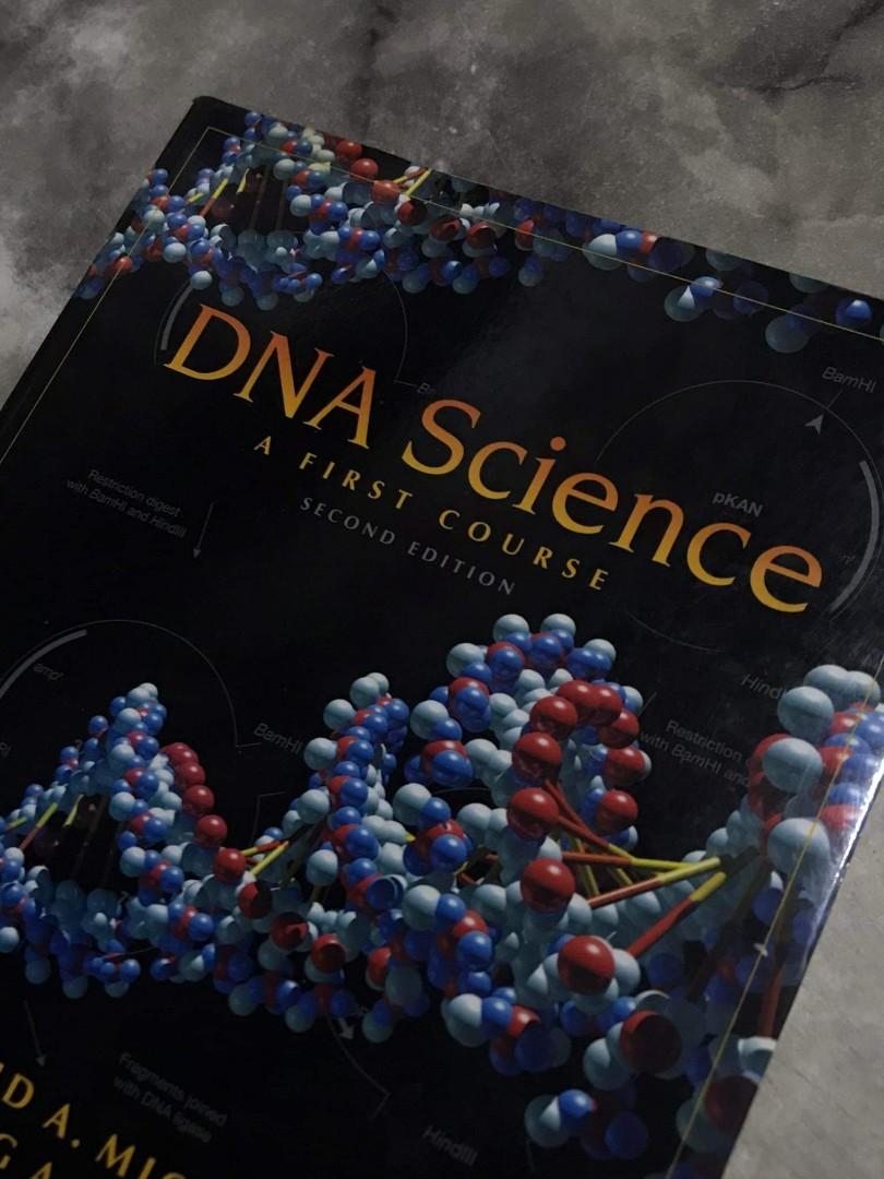 DNA Science (Category: Textbooks) located in Valenzuela. Submitted by macandrei (Listing ID 1176311570, Image 1). Description: DNA Science: A First Course, Second Edition (soft cover) by David A. Micklos price on amazon: $36 (2k php) price by seller: 2000php - 1900php condition: 9/10 (scratches and no plastic cover but in good condition, no teared pages) (size comparison to iphone 6 included in photos) 0918.491.0005.