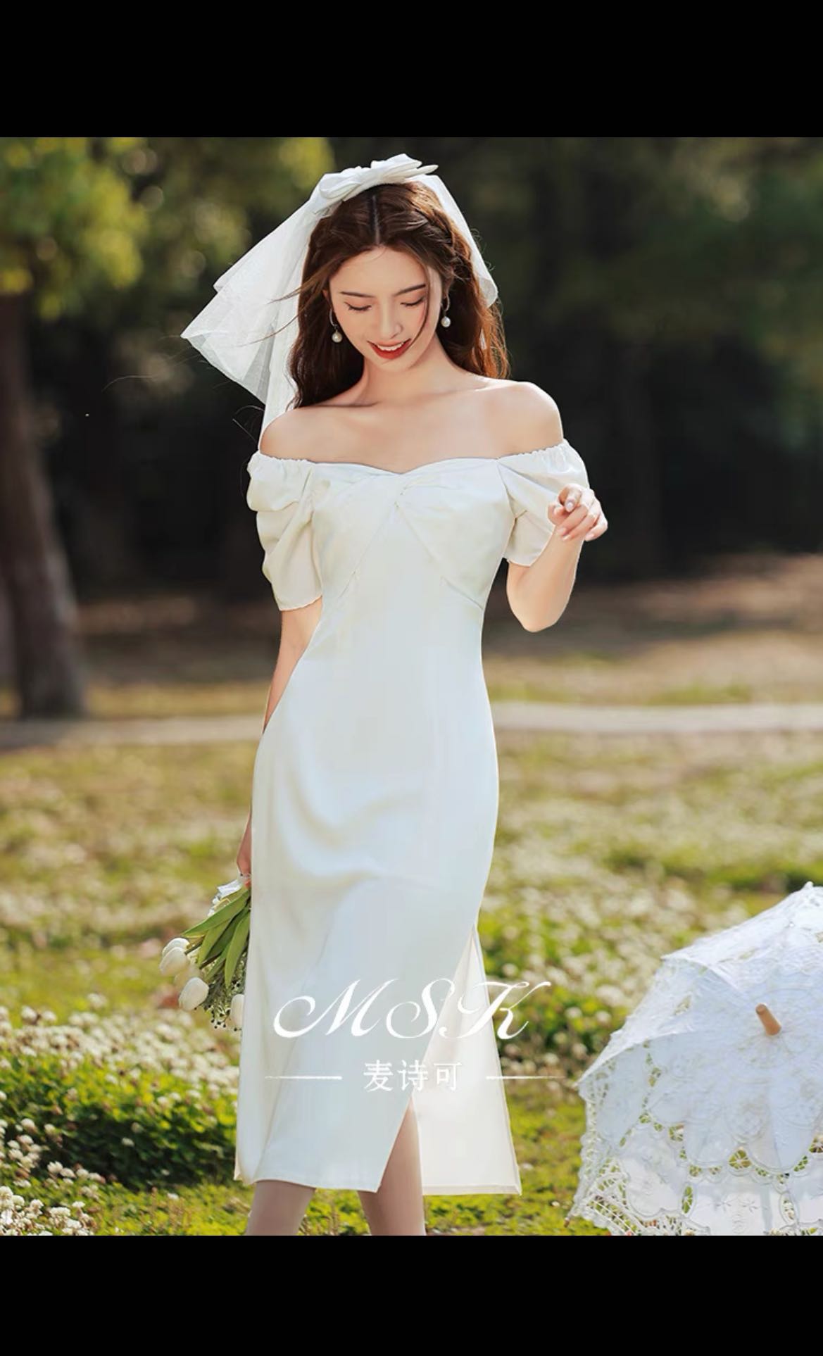 Elegant white outlet outfits