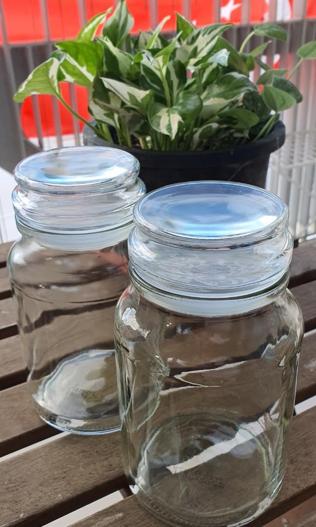 Empty Moccona instant coffee jar 3.00 each jar, Furniture & Home