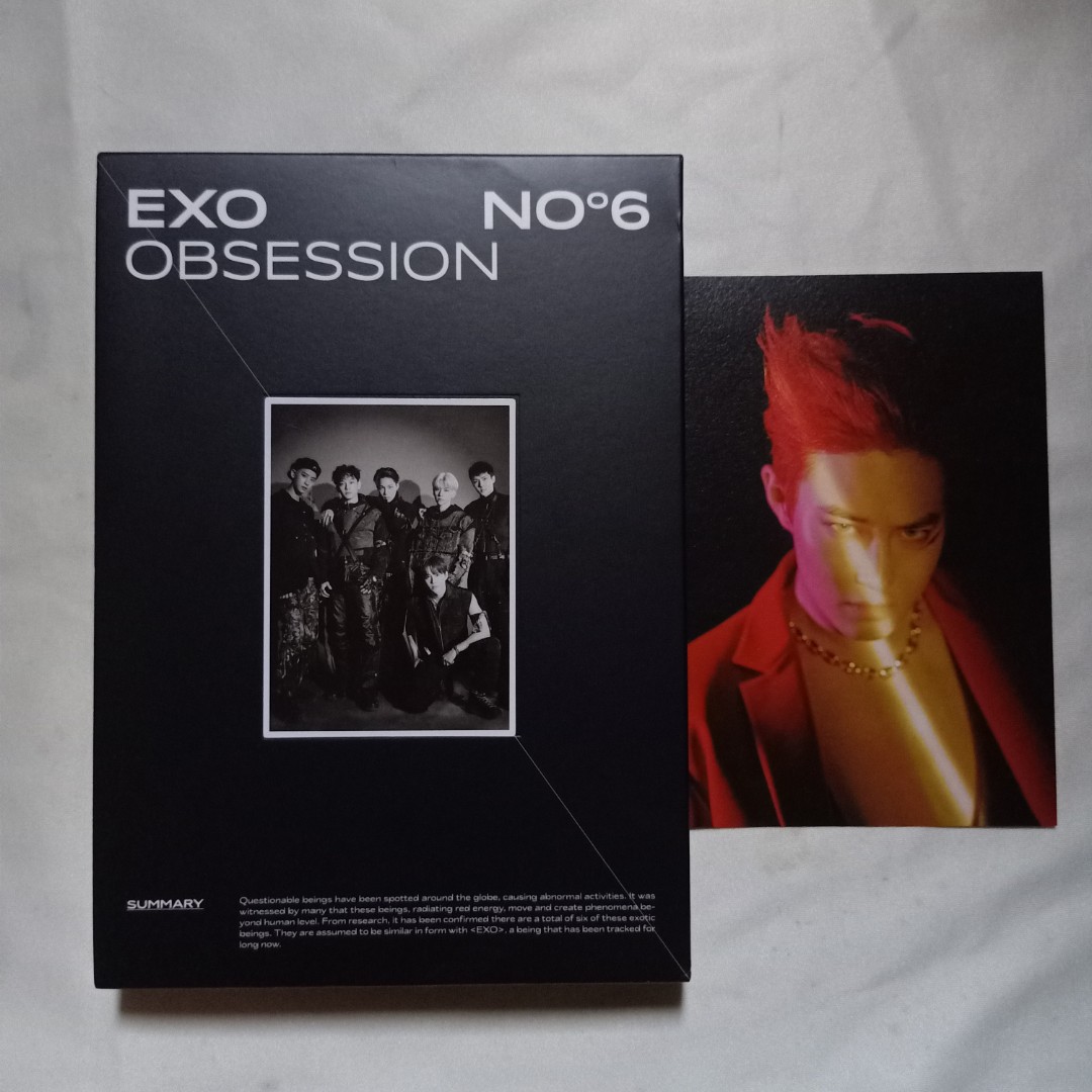 EXO Obsession Album, Hobbies & Toys, Memorabilia & Collectibles, K-Wave