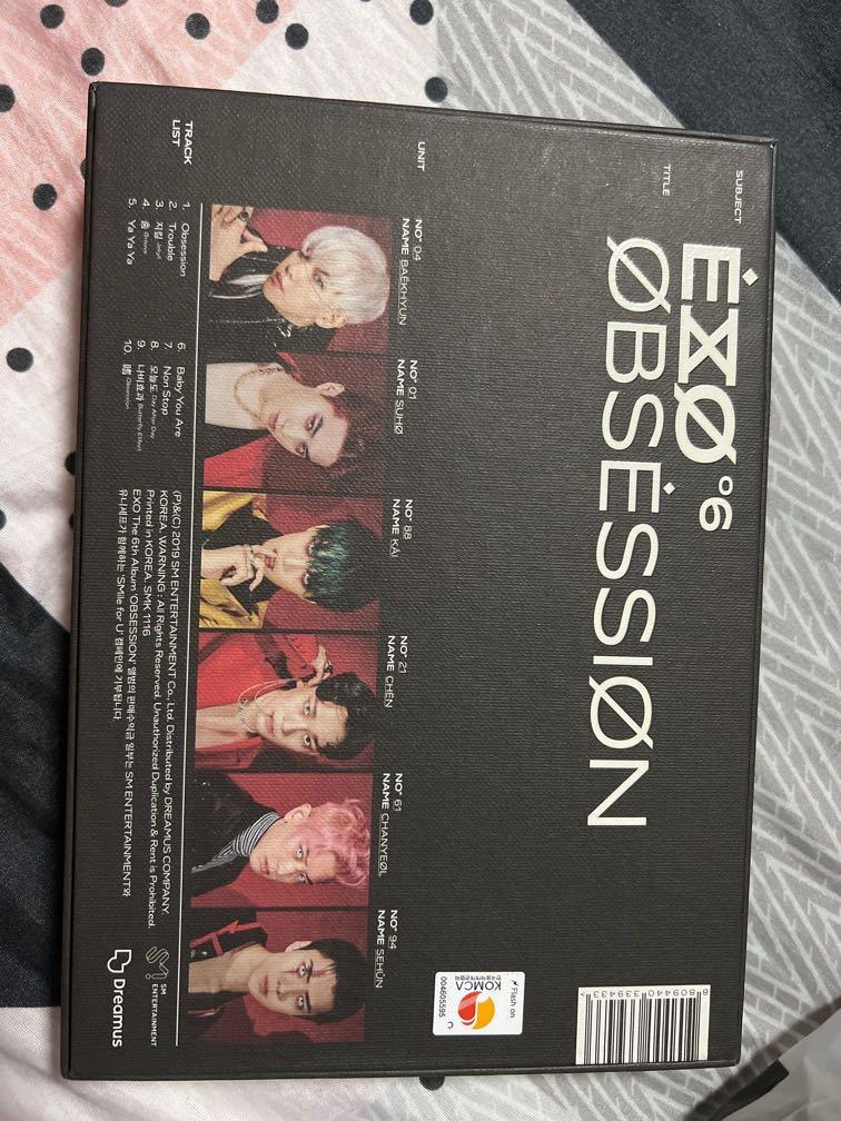 Exo Obsession Album, Audio, Other Audio Equipment on Carousell