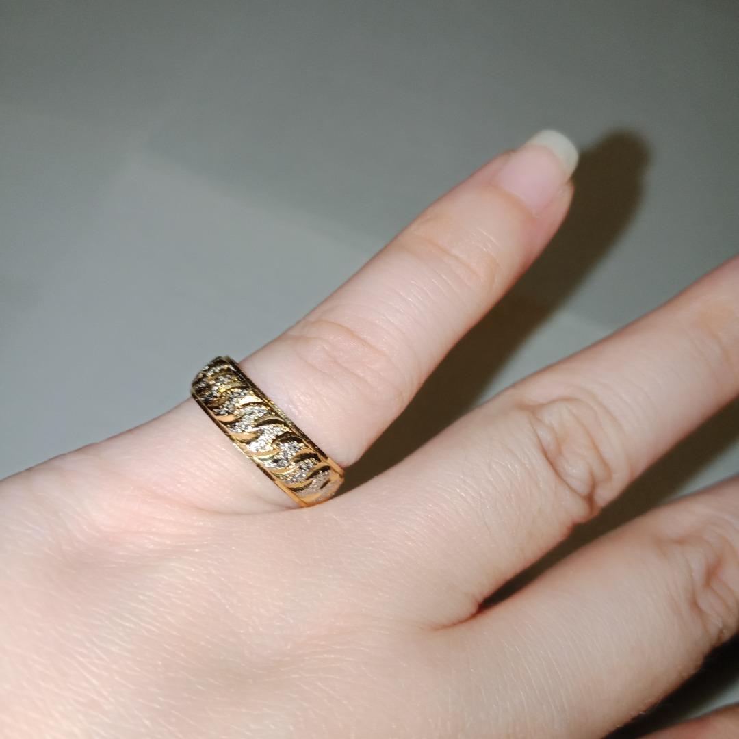 Fancy Gold Ring (Category: Rings) located in Quezon City. Submitted by abubutingthings (Listing ID 1176428447, Image 1). Description: 📣 MOVING OUT SALE. ALL ITEMS MUST GO BEFORE AUGUST 13, 2022! Ring size: 4-5.