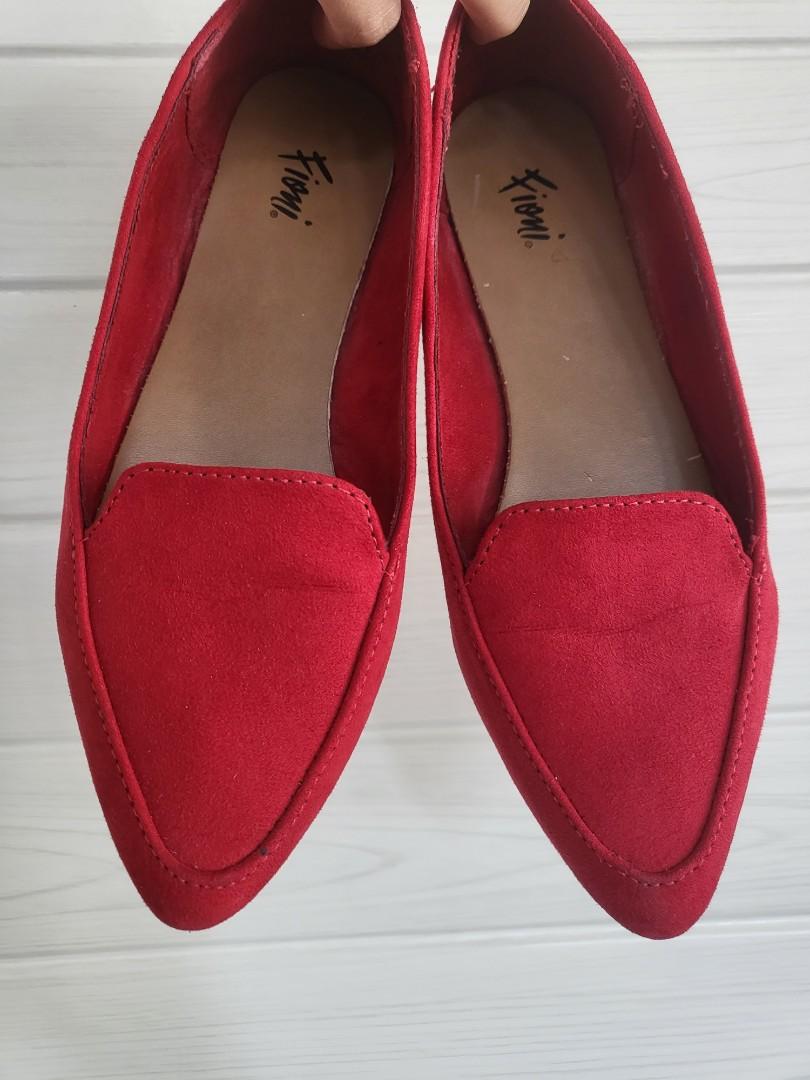 Payless red shop shoes