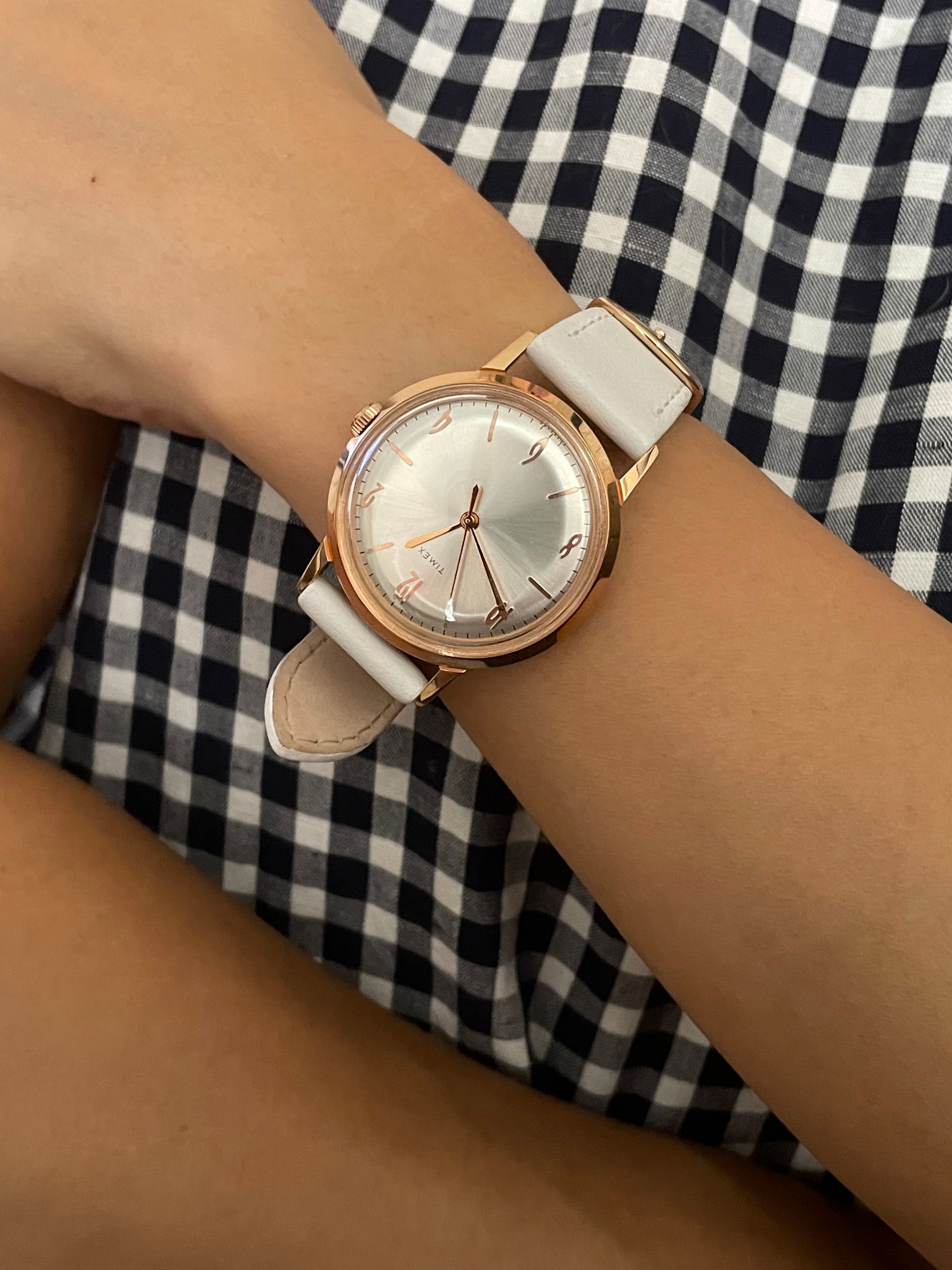 FS Layaway Timex Marlin 34mm rose gold Manual mechanical