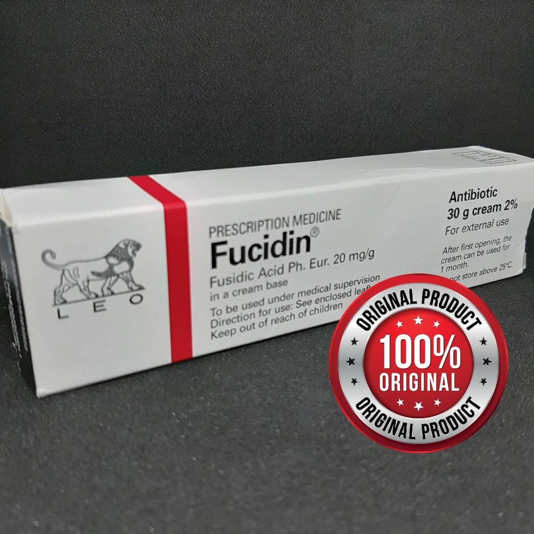 FUCIDIN 2 cream 30g FREEBIE Health Nutrition Medical