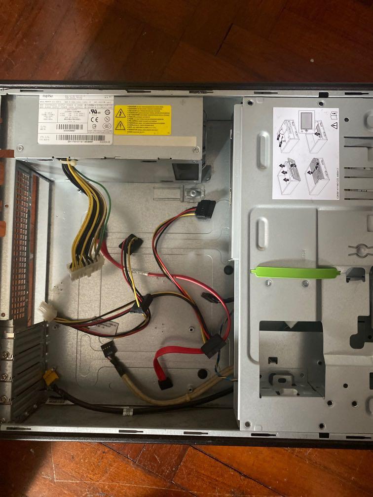 Fujitsu PC Case with PSU , Computers & Tech, Desktops on Carousell