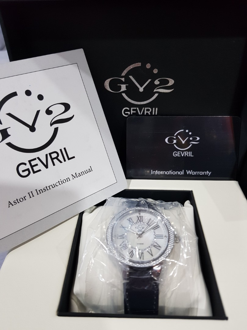 Gevril astor diamond watch online