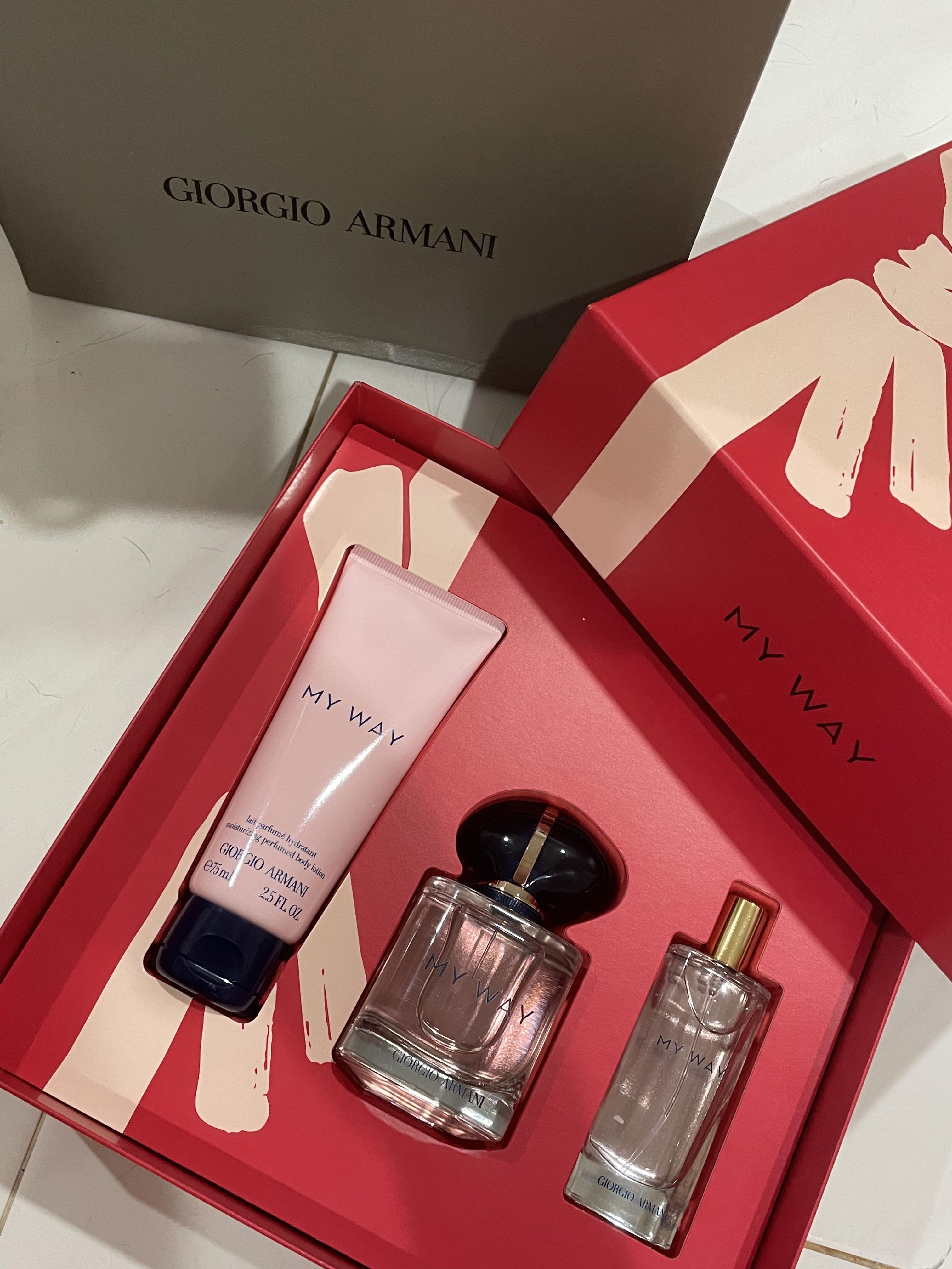 GIORGIO ARMANI (MYWAY GIFT SET), Beauty & Personal Care, Fragrance &  Deodorants on Carousell
