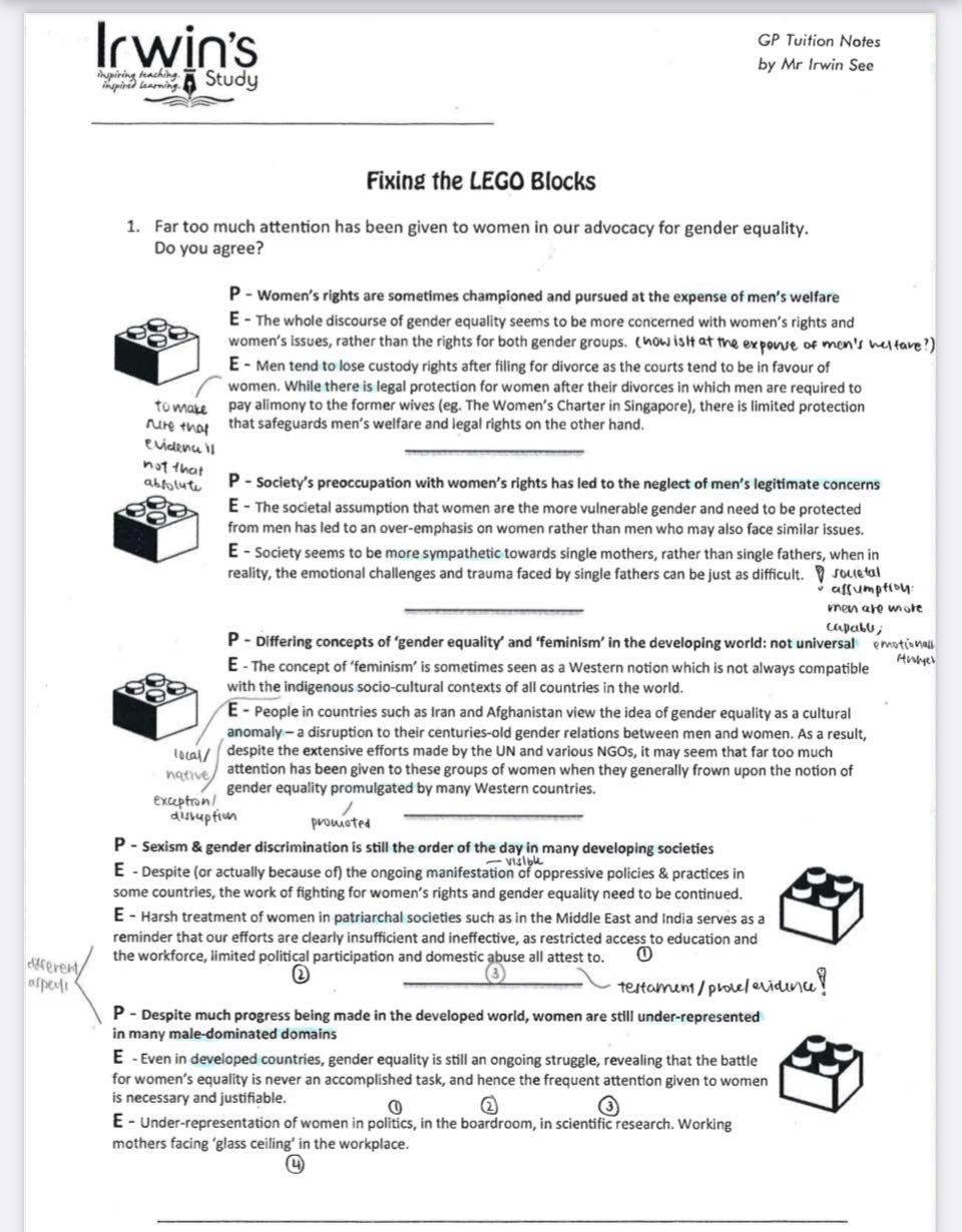 GP tuition notes (Category: Textbooks) located in Singapore. Submitted by sgexamhacksandnotes (Listing ID 1176337147, Image 2). Description: Effective GP notes to ace your GP exam Soft copy Indigo (160+ pages) Irwin’s Study (220+ pages) Learners lodge (175 pages) School of thought (133 pages) All for only $25 🔥Topical analysis useful for all themes 🔥Academically curated topic sentences and arguments 🔥Application questions 🔥Strong, effective, 