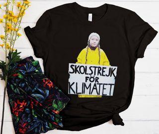 Greta Thunberg Dark Toon The Trend graphic T Shirt