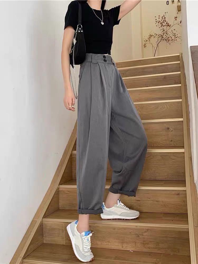 Grey Baggy Looking Culottes on Carousell