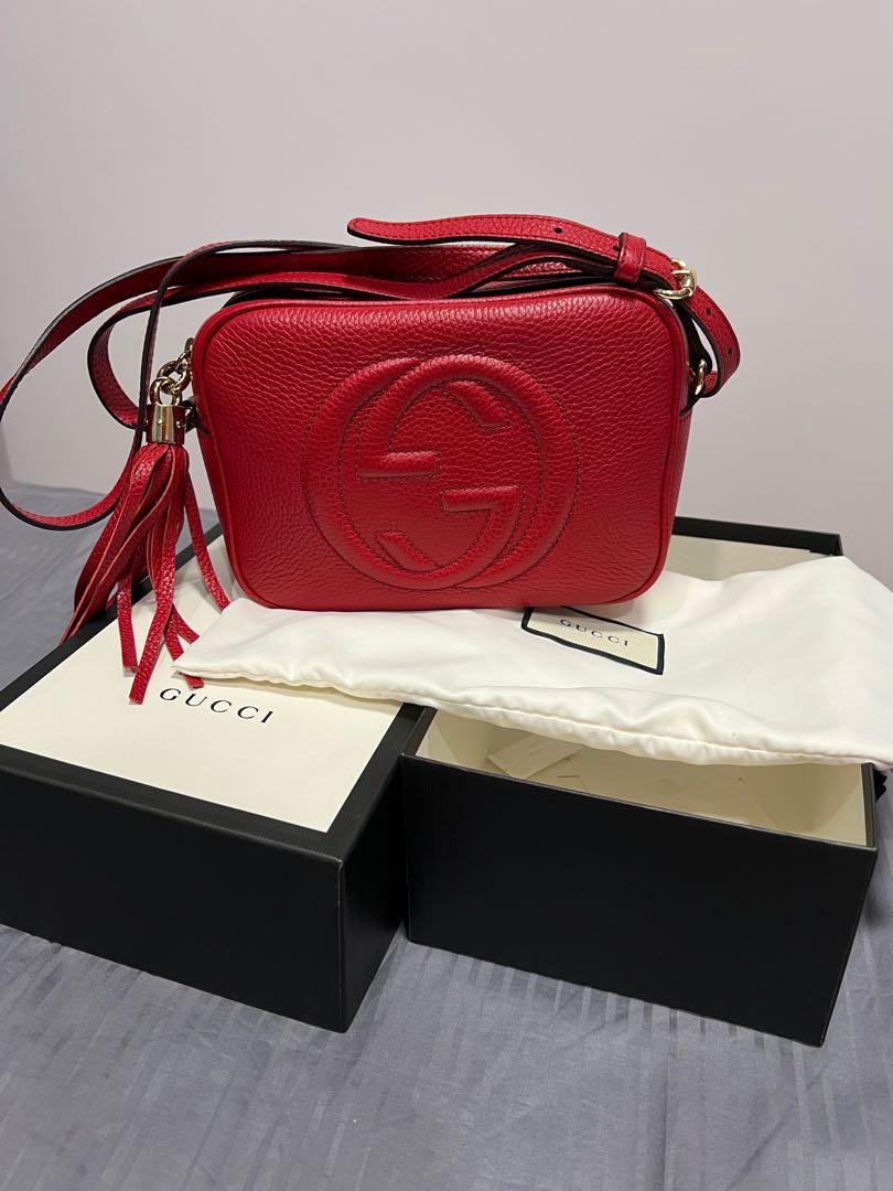 Red soho disco bag outlet gucci