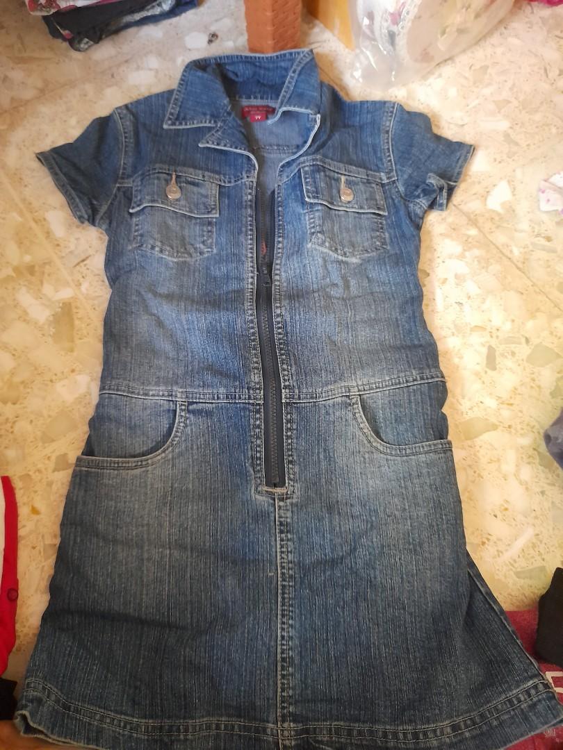 Guess jumpsuit size 7, Bayi & Anak, Baju Anak Perempuan, 4 hingga 7