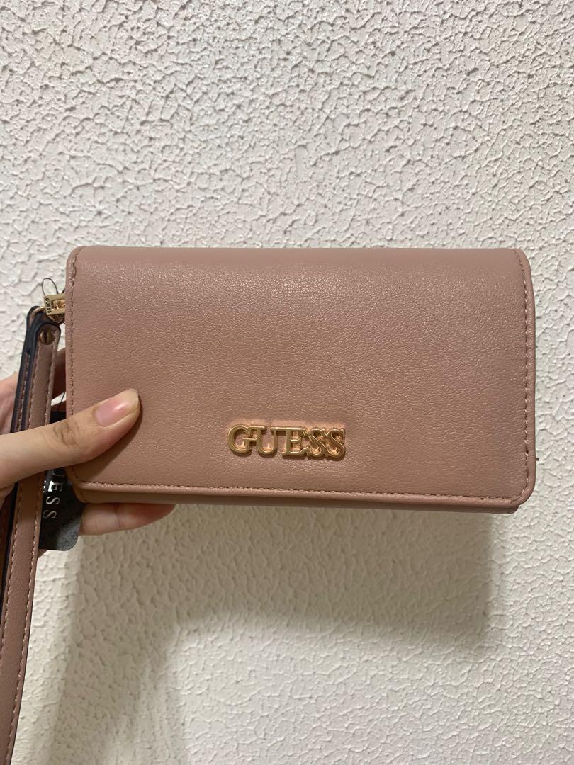 Guess Wallet/ Wristlet, Women's Fashion, Bags u0026 Wallets, Wallets u0026 Card  holders on Carousell