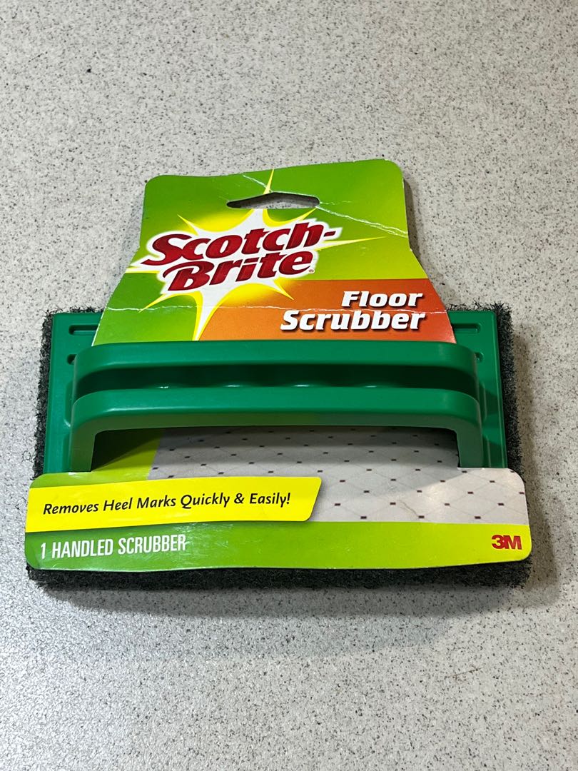 Handled Floor Scrubbed, Furniture & Home Living, Cleaning & Homecare