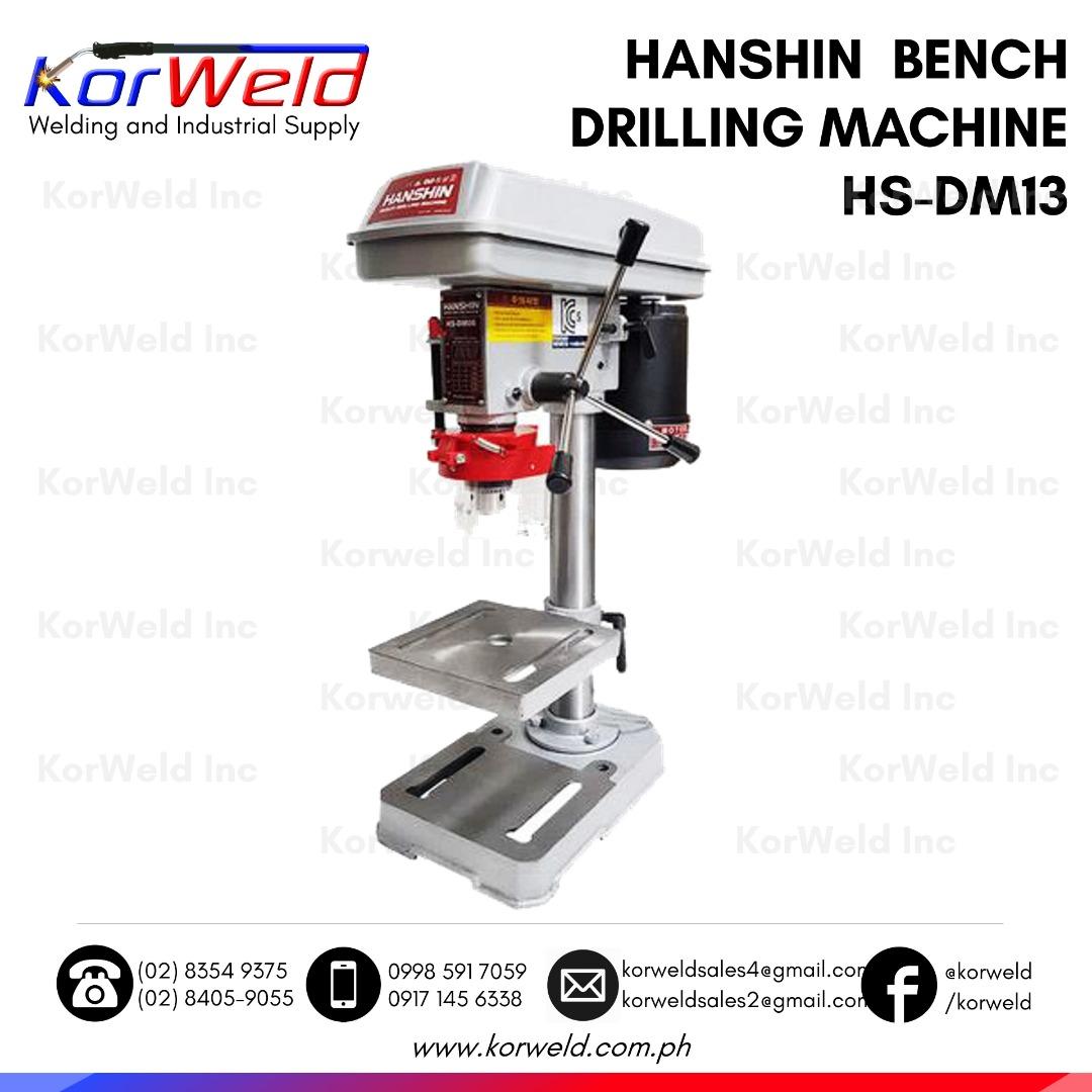 HANSHIN Bench Drilling Machine HS-DM13, Commercial & Industrial ...