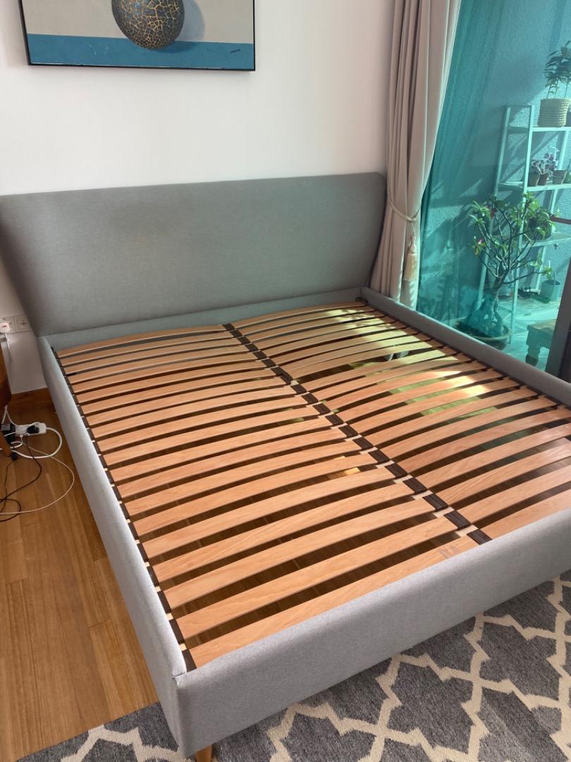 Heal’s super king bed frame, Furniture & Home Living, Furniture, Bed