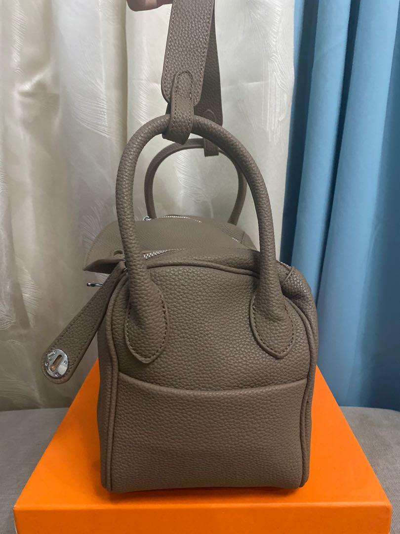 HERMES LINDY 30 TAUPE, Luxury, Bags & Wallets on Carousell
