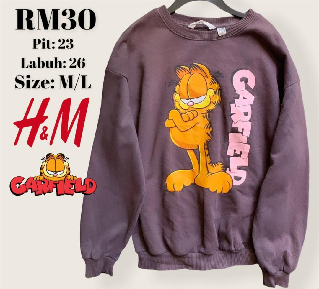 Garfield sweater best sale h m