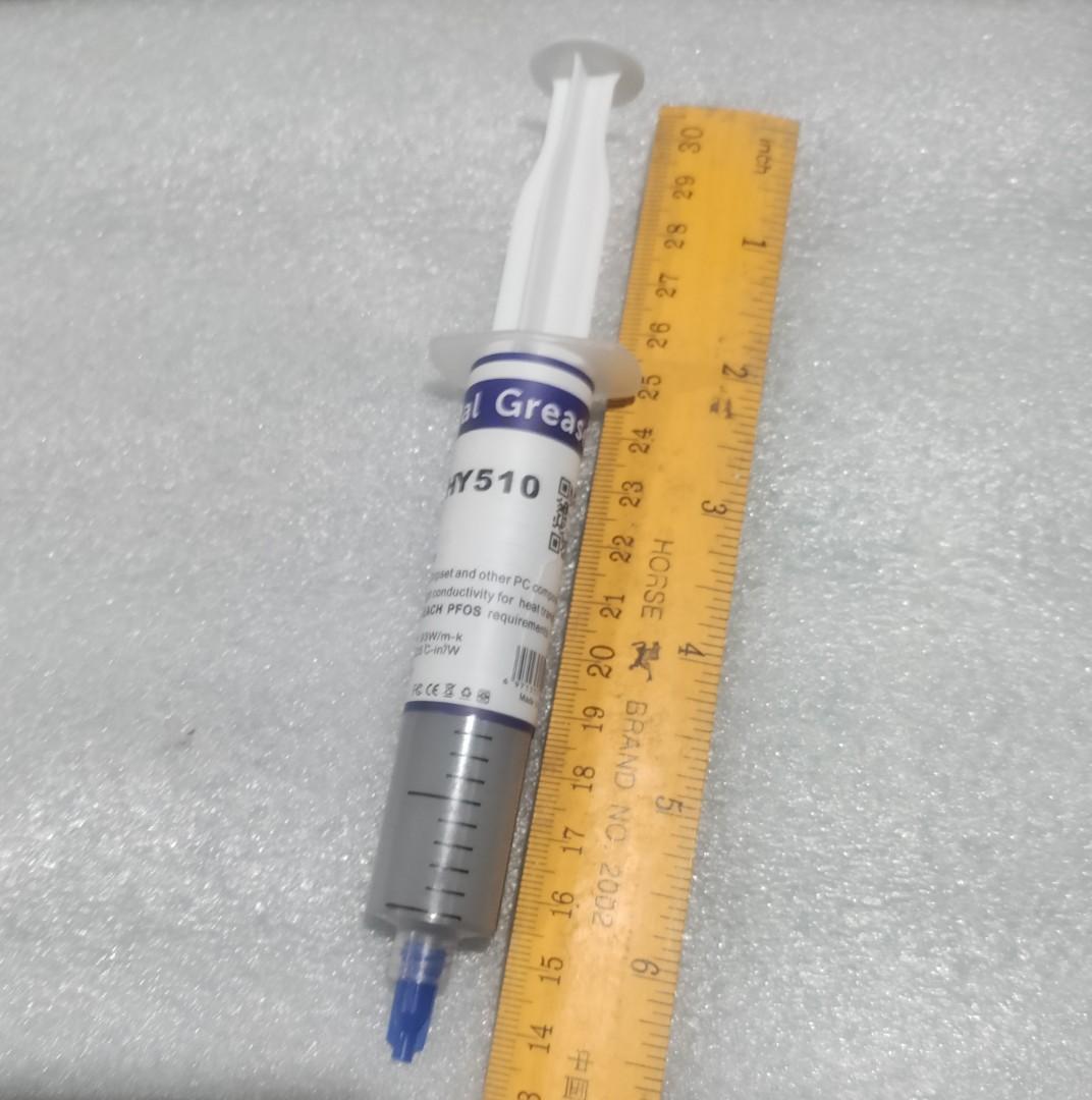 HY-510 Thermal Paste Compound (Category: Computer Parts) located in Cainta. Submitted by whiteelephantph (Listing ID 1176420113, Image 2). Description: hy510 thermal paste compound big syringe pang maramihan pickup or lalamove pm is the key!.