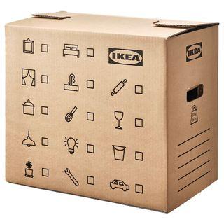 Ikea moving boxes dundergubbe